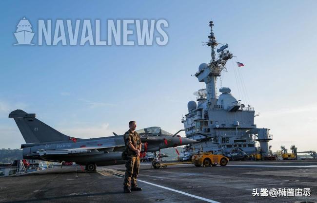 法航母追逐中国潜艇？碰上中国40艘军舰懵了 法国自吹自擂